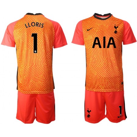 Billiga Fotbollströjor Tottenham Hotspur Hugo Lloris 1 Målvakt Barn tröja 2020/21 M003 Kortärmad